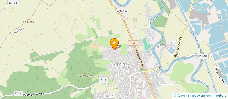 localisation de l'entreprise 811 896 844   APPOIGNY