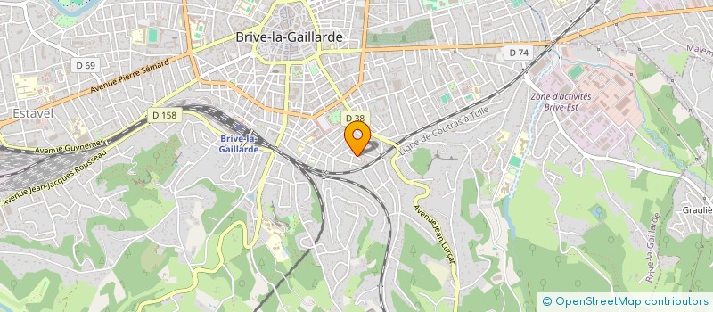 localisation de l'entreprise 811 897 768   BRIVE-LA-GAILLARDE