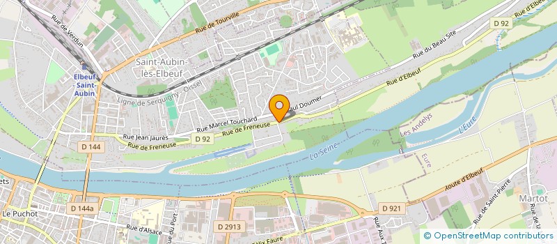 localisation de l'entreprise 811 909 654   SAINT PIERRE LES ELBEUF