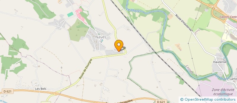 localisation de l'entreprise 811 919 646   NAVES