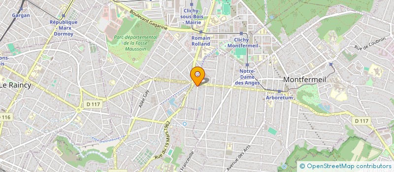 localisation de l'entreprise 811 926 674   MONTFERMEIL