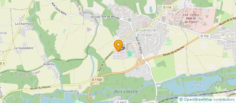 localisation de l'entreprise 811 927 193 à BRUYERES-LE-CHATEL