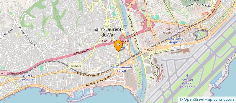 localisation de l'entreprise 811 927 847 à SAINT-LAURENT-DU-VAR