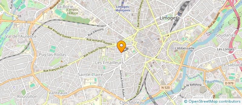 localisation de l'entreprise 811 928 100 à LIMOGES