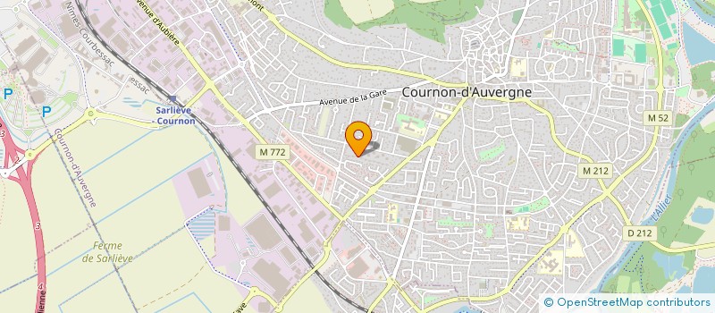 localisation de l'entreprise 811 929 389   COURNON-D'AUVERGNE