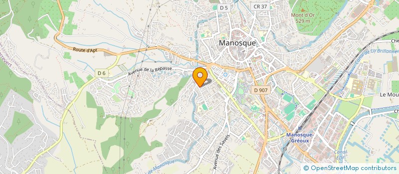localisation de l'entreprise 811 939 115 à MANOSQUE