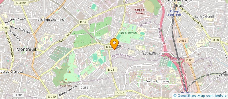 localisation de l'entreprise 811 950 971 à MONTREUIL