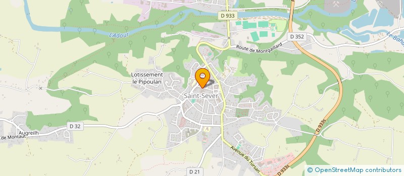 localisation de l'entreprise 811 953 181 à SAINT-SEVER