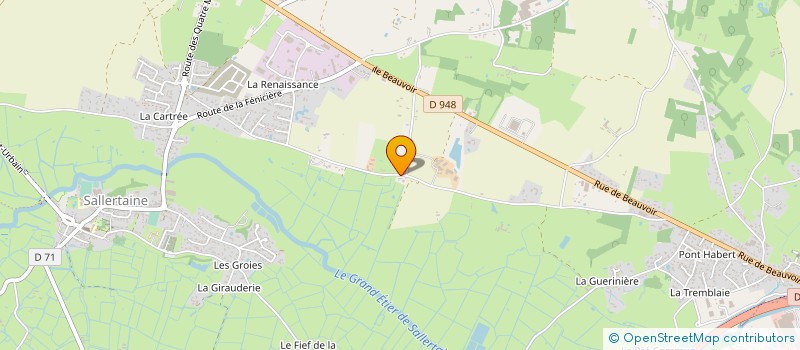 localisation de l'entreprise 811 970 722 à SALLERTAINE