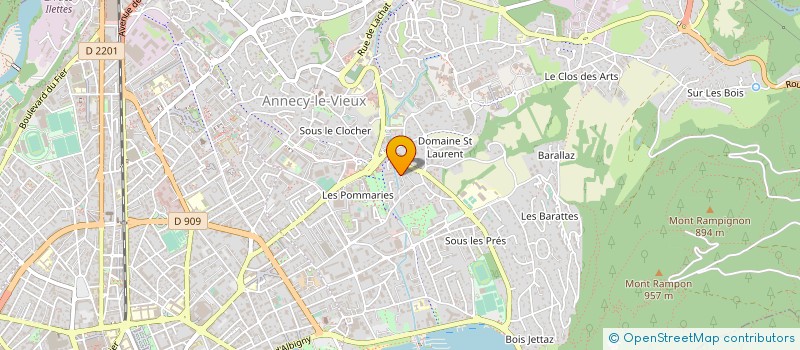 localisation de l'entreprise 811 970 938   ANNECY