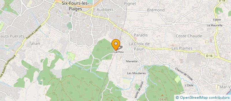 localisation de l'entreprise 811 974 864 à SIX-FOURS-LES-PLAGES