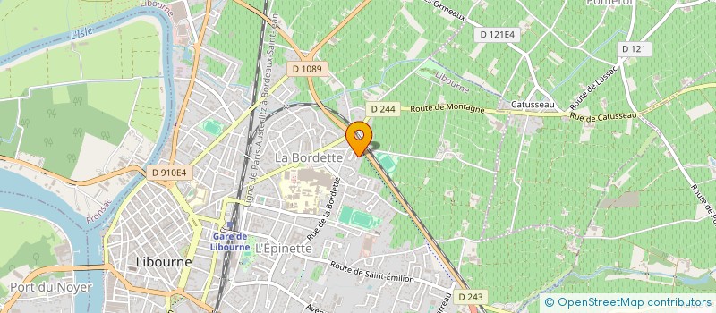 localisation de l'entreprise 811 975 929   LIBOURNE