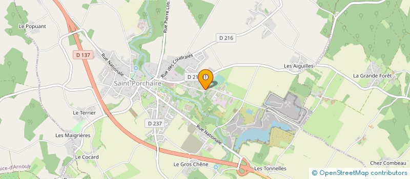 localisation de l'entreprise 811 983 568   SAINTES