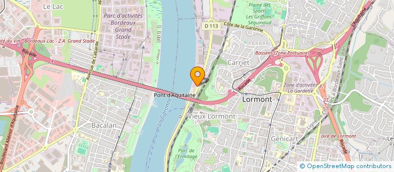 localisation de l'entreprise 812 009 843   LORMONT