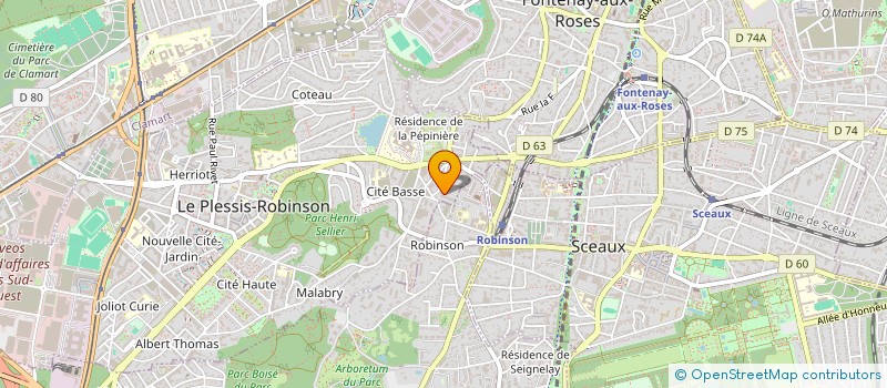 localisation de l'entreprise 812 023 521   LE PLESSIS-ROBINSON