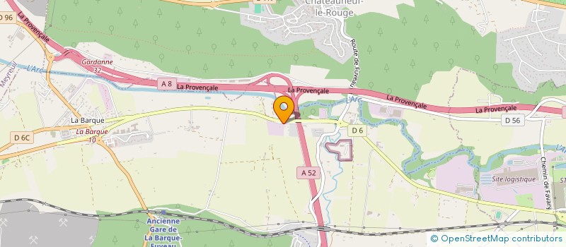 localisation de l'entreprise 812 033 694   FUVEAU