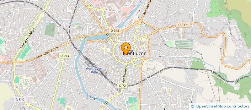 localisation de l'entreprise 812 042 190 à MONTLUCON