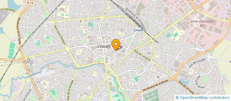 localisation de l'entreprise 812 088 235  à CHOLET