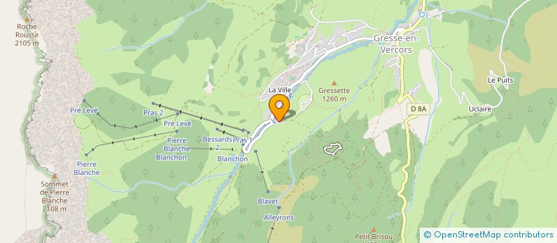 localisation de l'entreprise 812 099 315   GRESSE-EN-VERCORS