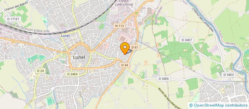 localisation de l'entreprise 812 132 843   LUNEL