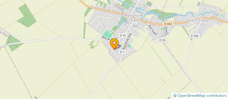 localisation de l'entreprise 812 147 734   SAINT-JUST-SAUVAGE