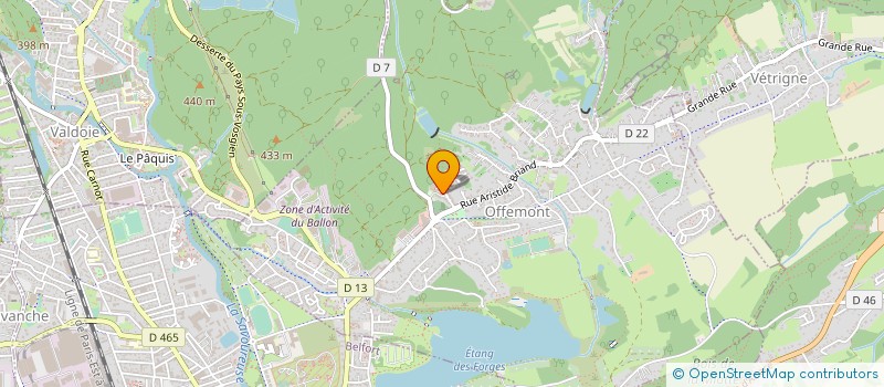 localisation de l'entreprise 812 149 425   OFFEMONT