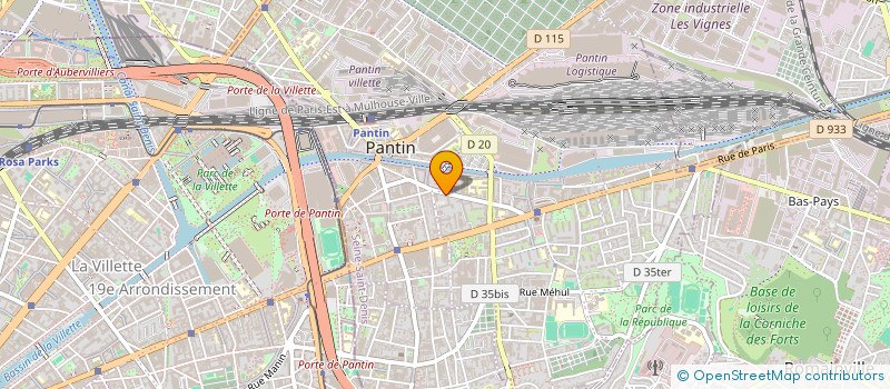 localisation de l'entreprise 812 154 409 à NOISY-LE-SEC