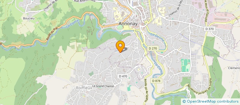 localisation de l'entreprise 812 163 590   ANNONAY