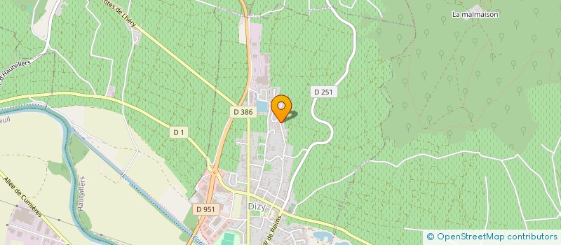 localisation de l'entreprise 812 165 314   AY-CHAMPAGNE