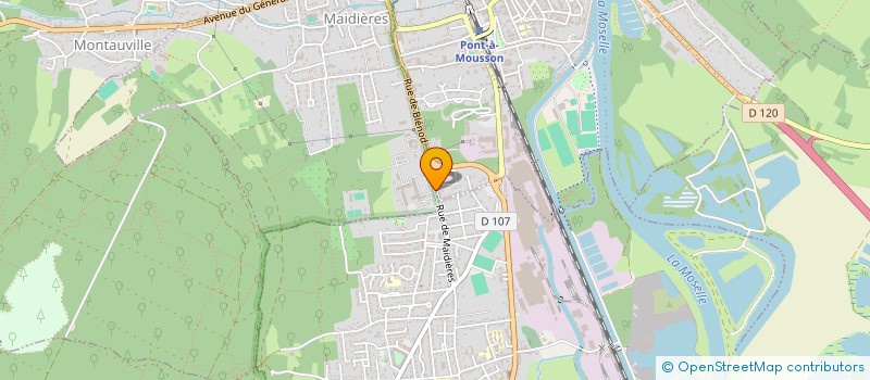 localisation de l'entreprise 812 166 734   PONT-A-MOUSSON