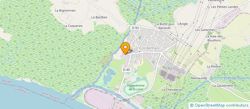 localisation de l'entreprise 812 173 219   CORDEMAIS