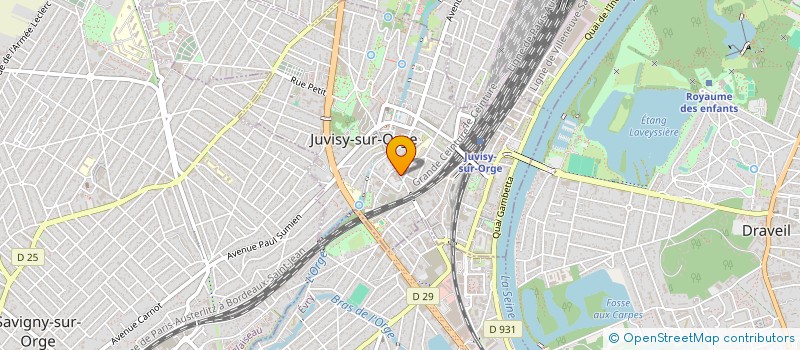 localisation de l'entreprise 812 173 235 à JUVISY-SUR-ORGE