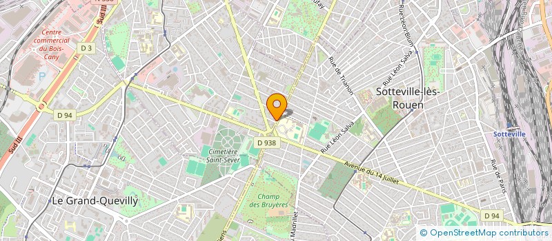 localisation de l'entreprise 812 185 635 à LE PETIT-QUEVILLY