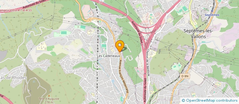 localisation de l'entreprise 812 189 421 à LES PENNES-MIRABEAU