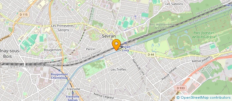 localisation de l'entreprise 812 208 080  à SEVRAN