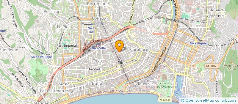localisation de l'entreprise 812 209 526 à NICE