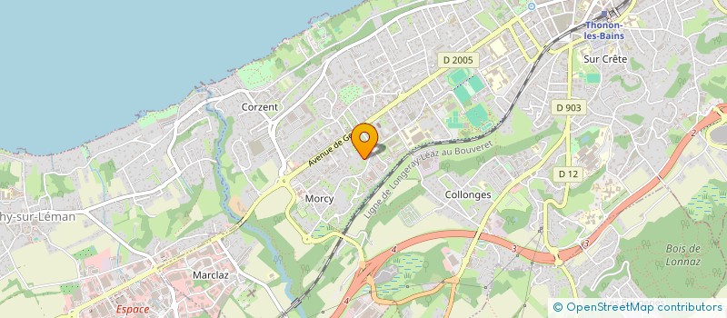 localisation de l'entreprise 812 226 108  à THONON-LES-BAINS