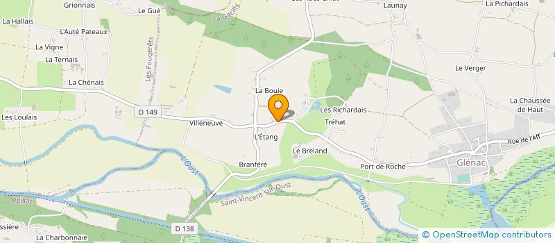 localisation de l'entreprise 812 262 947   LA GACILLY