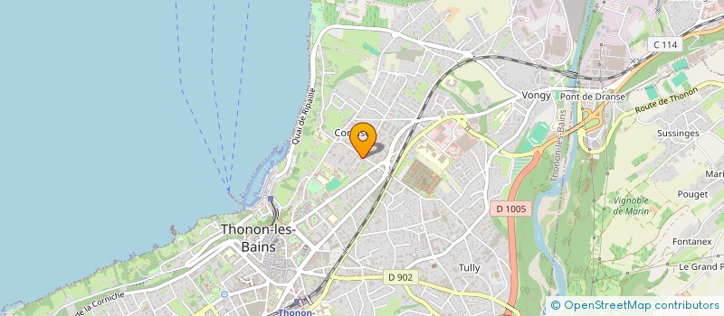 localisation de l'entreprise 812 268 696  à THONON-LES-BAINS