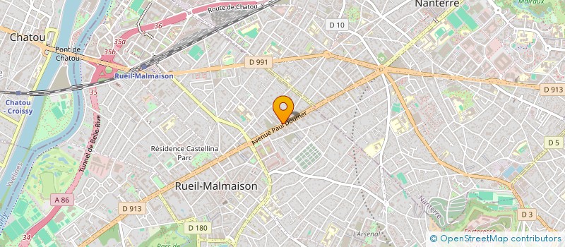 localisation de l'entreprise 812 317 873 à CORMEILLES-EN-PARISIS