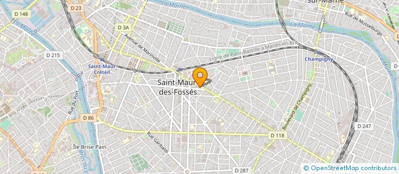 localisation de l'entreprise 812 318 905  à SAINT-MAUR-DES-FOSSES
