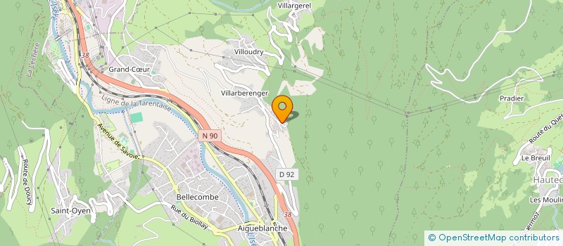 localisation de l'entreprise 812 322 311   GRAND-AIGUEBLANCHE