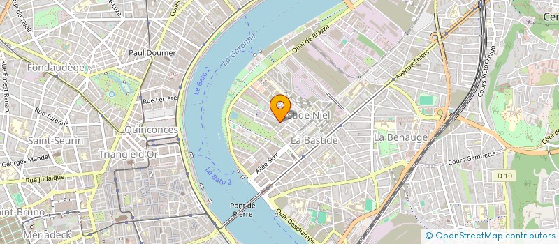 localisation de l'entreprise 812 323 186   BORDEAUX