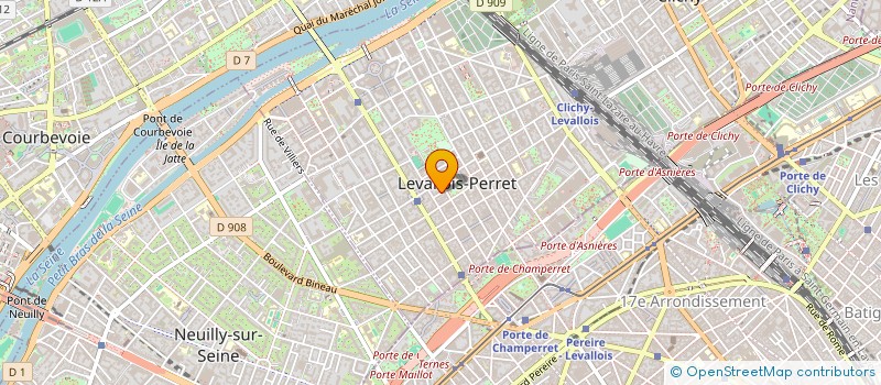 localisation de l'entreprise 812 341 014 à LEVALLOIS-PERRET