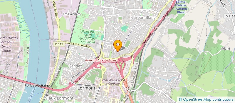 localisation de l'entreprise 812 343 309   LORMONT