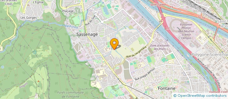 localisation de l'entreprise 812 361 160   SASSENAGE