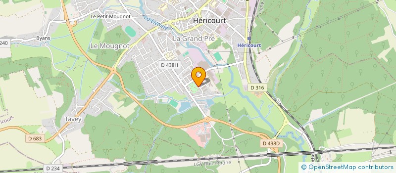 localisation de l'entreprise 812 364 446   HERICOURT