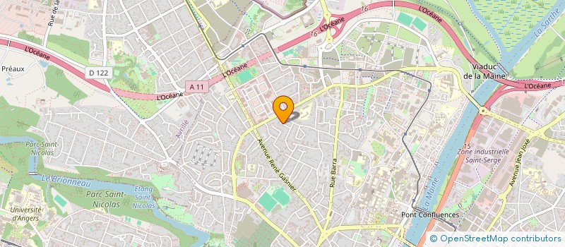 localisation de l'entreprise 812 369 122  à ANGERS