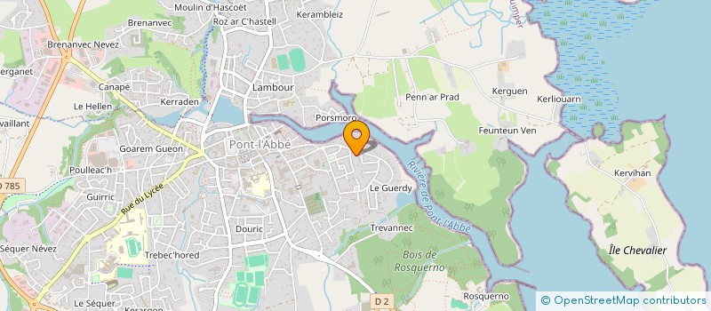 localisation de l'entreprise 812 387 082   PONT-L'ABBE