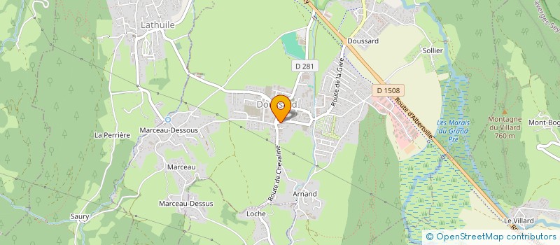 localisation de l'entreprise 812 388 841   DOUSSARD